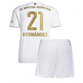 Baby Fußballbekleidung Bayern Munich Lucas Hernandez #21 Auswärtstrikot 2022-23 Kurzarm (+ kurze hosen)